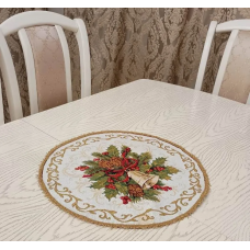 САЛФЕТКА КОЛОКОЛЬЧИК D50 С ЛЮРЕКСОМ