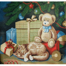 НОВОГОДНИЕ СНЫ (медвежонок) 50Х50 НОВОГОДНИЕ СНЫ (медвежонок) 50Х50