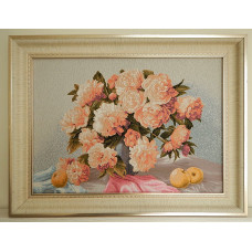ПИОНЫ И ЯБЛОКИ 45Х55 ПИОНЫ И ЯБЛОКИ 45Х55