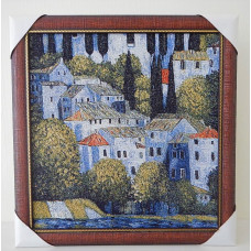 Г.КЛИМТ. ЦЕРКОВЬ В КАССОНЕ 50Х50 Г.КЛИМТ. ЦЕРКОВЬ В КАССОНЕ 50Х50