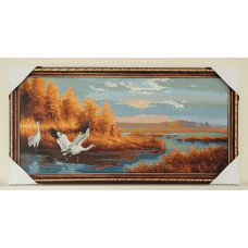 ЖУРАВЛИ 35х70