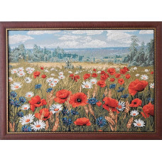 МАКОВОЕ ПОЛЕ (СОЛНОЕ УТРО) 70Х50