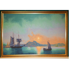 МОРСКОЙ ЗАКАТ 110Х75