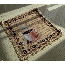 КОФЕ 35Х35 С ЛЮРЕКСОМ (беж) КОФЕ 35Х35 С ЛЮРЕКСОМ (беж)