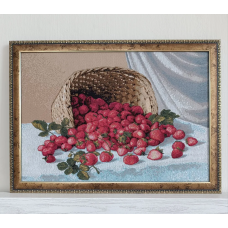 КАРТИНА 40Х45 КЛУБНИКА В КОРЗИНЕ КАРТИНА 40Х45 КЛУБНИКА В КОРЗИНЕ